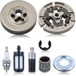 Tambour d?embrayage de pignon 38 pour tron�onneuse stihl ms192 ms193 avec filtre � huile remplacer 1137 ...