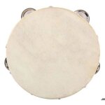 Tambourin - cuir - 165 x 43 cm - multicolore - adulte