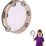 Tambourin  main tambourin en bois  une range de 8 pouces adapt  la danse aux jeux et  lglise 1 ...