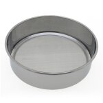 Tamis farine en acier inoxydable 40 mailles pour un tamisage fin indispensable pour la ptisserie et la ...