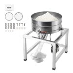Tamis  farine lectrique - vevor - 25 w - machine de tamisage  40 et 100 mailles - pour poudres de ...