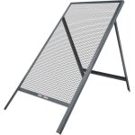 Tamis de jardin en acier - 60x120 cm - maille de 10 x 10 mm - tamis de terre - kotarbau