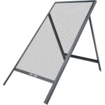 Tamis de jardin en acier - 60x120 cm - maille de 6 x 6 mm - tamis de terre - kotarbau