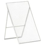 Tamis de jardin - vidaxl - acier galvanis� - 60x75x89 cm - multifonctionnel - durable