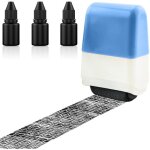 Tampon confidentiel adresse tampon timbre � rouleau tampon de s�curit� couverture de linformation protection ...
