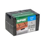 Tampon disolation pour terrasse - spax - 100x100 mm - �p. 8 mm - 20 pi�ces