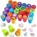 Tampons - tampax - coffret animaux - multicolore - pour enfants - 30 pièces Tampons - tampax - coffret animaux - multicolore - pour enfants - 30 pièces