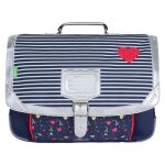 Cartable - tanns - emilie - 38cm - bleu - bouteilles recycl�es - fille