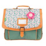 Cartable scolaire - tanns - iris - 38cm - vert - fille - ce1 ce2