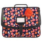 Cartable - tanns - sofia - 38cm - rose - bouteilles recycles - fille