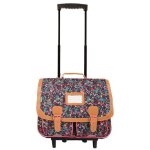 Tanns - cartable  roulettes 41cm alba marine - 12900