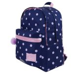 Sac  dos - tanns - romy - marine - 2 compartiments - 22l - bouteilles recycles