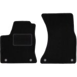 Tapis avant noirs pour audi q5 i suv (2008 - 2017)