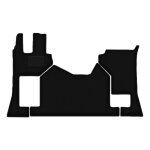 Tapis avant noirs pour camion mercedes actros mp5 (2019 - )