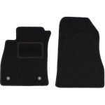 Tapis avant noirs pour : nissan juke f15 crossover (2010 - 2017)