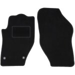 Tapis avant noirs pour peugeot 308 cc cabriolet (2007 - 2013)