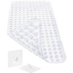 Tapis de baignoire antidérapant sensible à la peau 88x39cm fixation incl. tapis de bain antidérapant ... Tapis de baignoire antidérapant sensible à la peau 88x39cm fixation incl. tapis de bain antidérapant ...