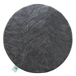 Tapis de bain maris tapis de bain rond gris foncé 120 cm de diamètre Tapis de bain maris tapis de bain rond gris foncé 120 cm de diamètre