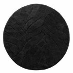 Tapis de bain maris tapis de bain rond noir 120 cm de diam�tre