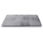 Tapis de bain en mousse à mémoire de forme support antidérapant doux absorbant leau pour wc et salle ... Tapis de bain en mousse à mémoire de forme support antidérapant doux absorbant leau pour wc et salle ...