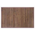 Tapis en bambou tibet enroulable marron 120 x 180 cm