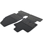 Tapis caoutchouc pour nissan qashqai j10 2010 - 2014