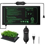 Tapis chauffant semis 50w - thermostat sonde ntc ipx4 idal plantations intrieures fermentations label ...