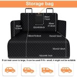 Tapis de coffre pour animaux avec protections latrales ? impermable et antidrapant ? ajustement universel ...