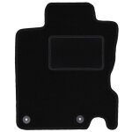 Tapis conducteur noir pour�: crossover nissan qashqai ii j11 (2013 - )