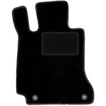 Tapis conducteur noir pour : mercedes c w205 avec repose - pieds break berline (2015 - ) Tapis conducteur noir pour : mercedes c w205 avec repose - pieds break berline (2015 - )