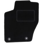 Tapis conducteur noir pour peugeot 308 i berline break sw (2007 - 2013)