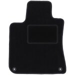 Tapis conducteur noir pour peugeot 308 ii berline (2013 - )
