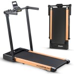 Tapis de course pliable pro - 12 km / h - 1500w - 12 programmes couleur:beige Tapis de course pliable pro - 12 km / h - 1500w - 12 programmes couleur:beige
