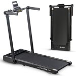 Tapis de course pliable pro - 12 km / h - 1500w - 12 programmes couleur:noir