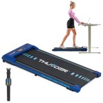 Tapis de course thunder® idea - blue vitesse régla 08 - 6km / h télécommande motorisé poids max. 100kg ... Tapis de course thunder® idea - blue vitesse régla 08 - 6km / h télécommande motorisé poids max. 100kg ...