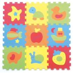 Tapis dalles mousse animaux