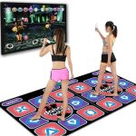 Tapis de danse mod�le am�lior� double tapis de danse musical antid�rapant et durable avec r�cepteur sans ...