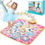 Tapis de danse licorne - 5 modes de dfi - impermable et antidrapant - 90 * 108cm