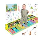 Tapis de danse musical - nckihrkk - tapis de piano pour enfants - 7 sons danimaux - 9 mlodies - 110 ...