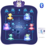 Tapis de danse - vevor - tapis de jeu de danse musical lectronique bluetooth sans fil - 5 modes volume ...