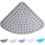Tapis de douche / bain carr incurv antidrapant anti - moisissure et machine pour receveur de douche ...