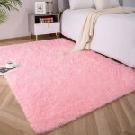 Tapis de chambre denfant doux et moelleux 80 * 120cm peluche d�corative pour gar�ons et filles dortoirs ...