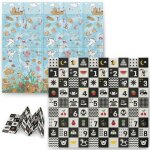 Tapis �ducatif pliable en mousse - janshop - 200x180x1 cm - double face - antid�rapant - sans bpa - facile ...