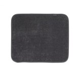 Tapis �gouttoir en microfibre gris fonc� - brabantia