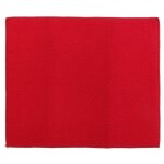 Tapis �gouttoir � vaisselle - microfibre - rouge - 48x40 cm