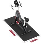 Tapis de fitness antid�rapant certifi� - 183�92�6mm haute densit� - universel tapis de course / v�lo ...