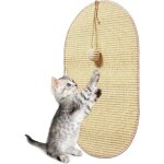 Tapis griffoir pour chats - griffoir mural - griffoir en sisal pour chats - 55 * 33 * 04cm - r�sistant ...