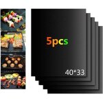 Tapis grille barbecue tapis bbq barbecue tapis grillag� de cuisson tapis de cuisson barbecue 40 * 33cm ...