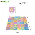 Tapis de jeu en mousse eva souple pour enfants 36 pièces puzzle alphabet et chiffres à faire soi - même. ... Tapis de jeu en mousse eva souple pour enfants 36 pièces puzzle alphabet et chiffres à faire soi - même. ...