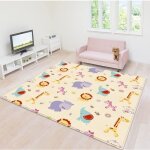 Tapis de jeu pliable pour enfanttapis de sol en mousse epais pliable reversiblepour bb tapis de motricit ...